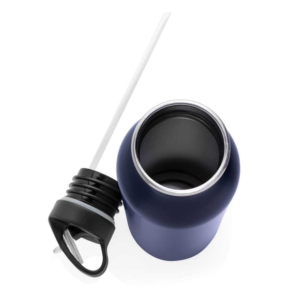 Lyxig sportflaska i stainless steel