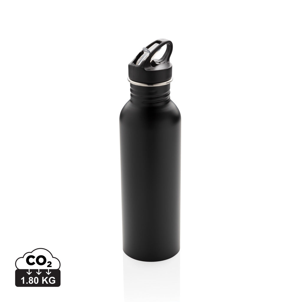 Lyxig sportflaska i stainless steel