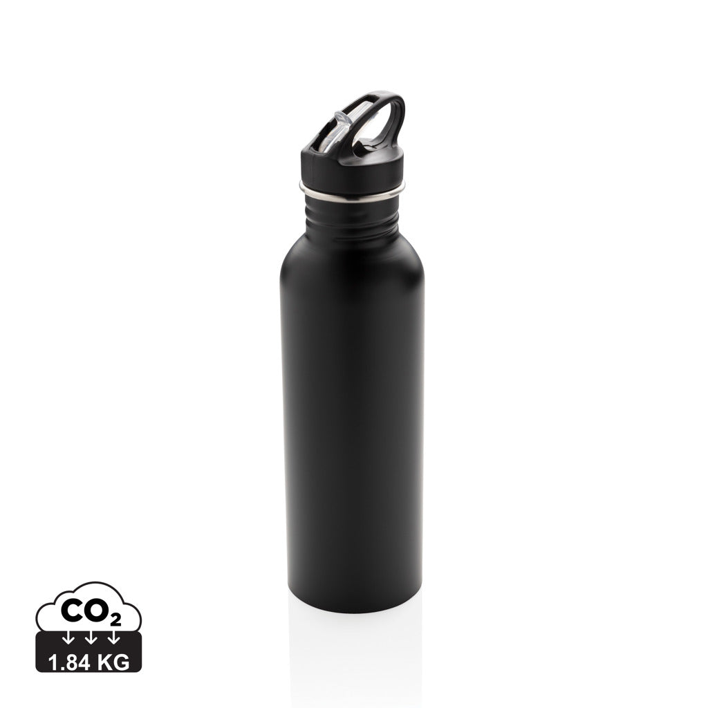 Lyxig sportflaska i stainless steel