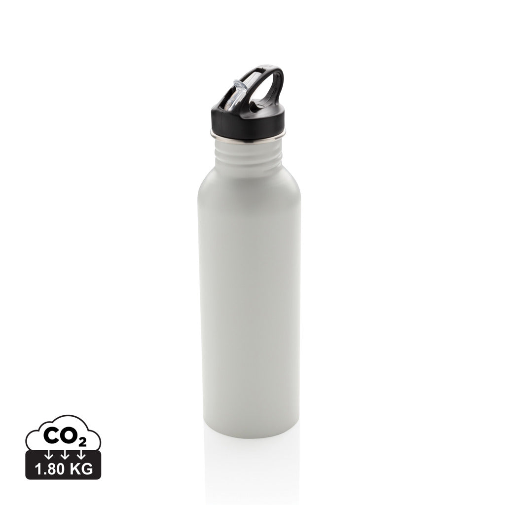 Lyxig sportflaska i stainless steel