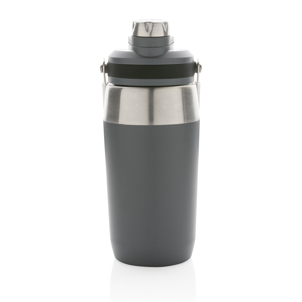 Vakuumflaska i S/S, lock med dubbelfunktion, 500ml