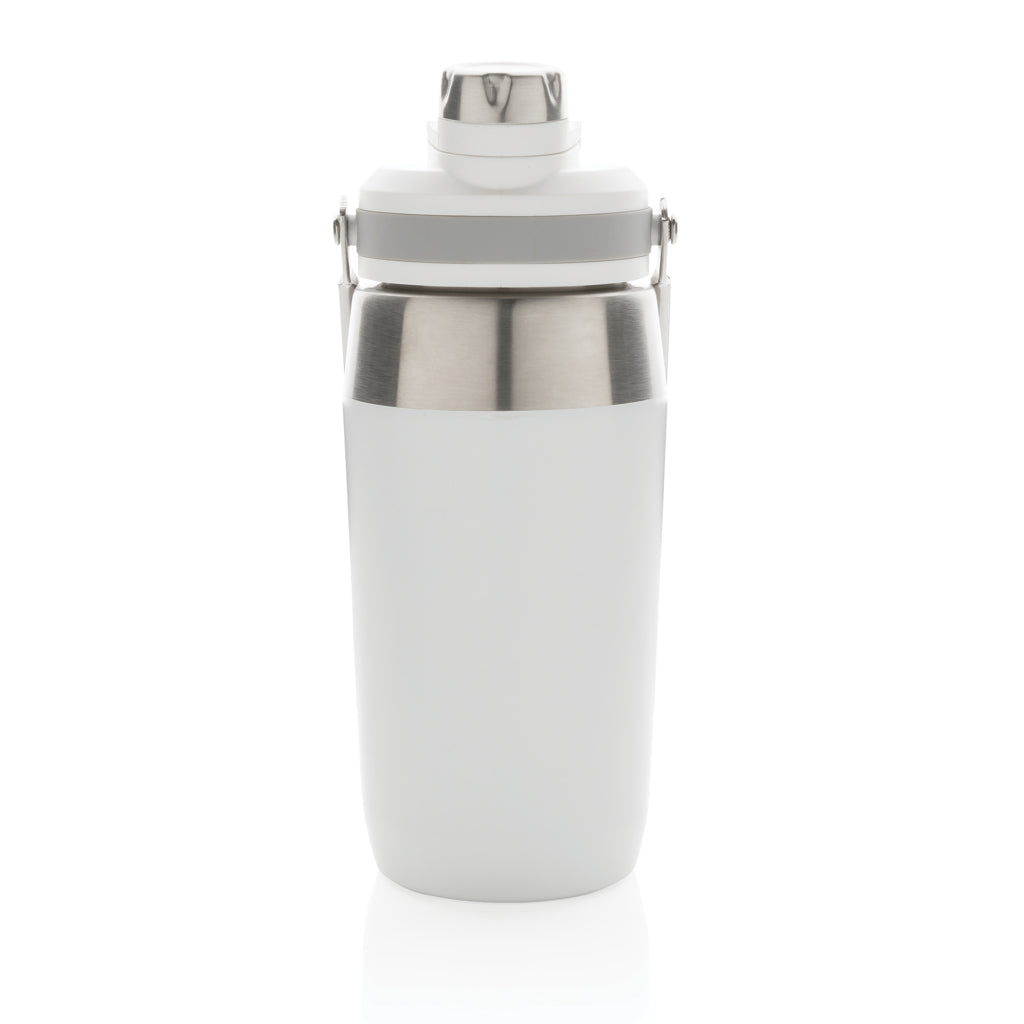 Vakuumflaska i S/S, lock med dubbelfunktion, 500ml