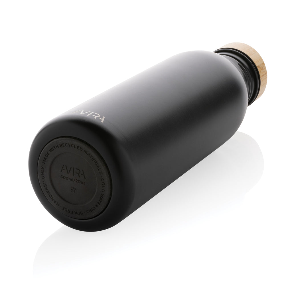 Avira Alcor RCS återvunnet stål vattenflaska 600ml