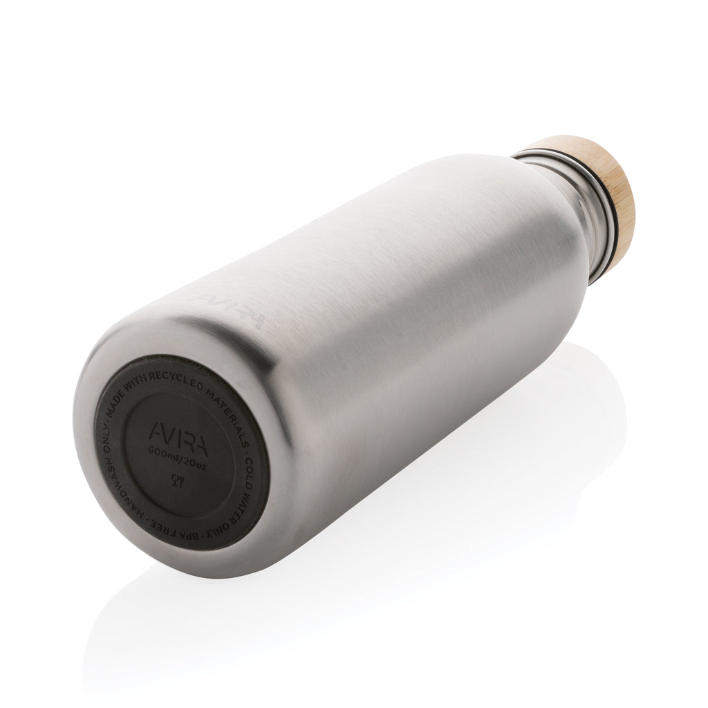 Avira Alcor RCS återvunnet stål vattenflaska 600ml