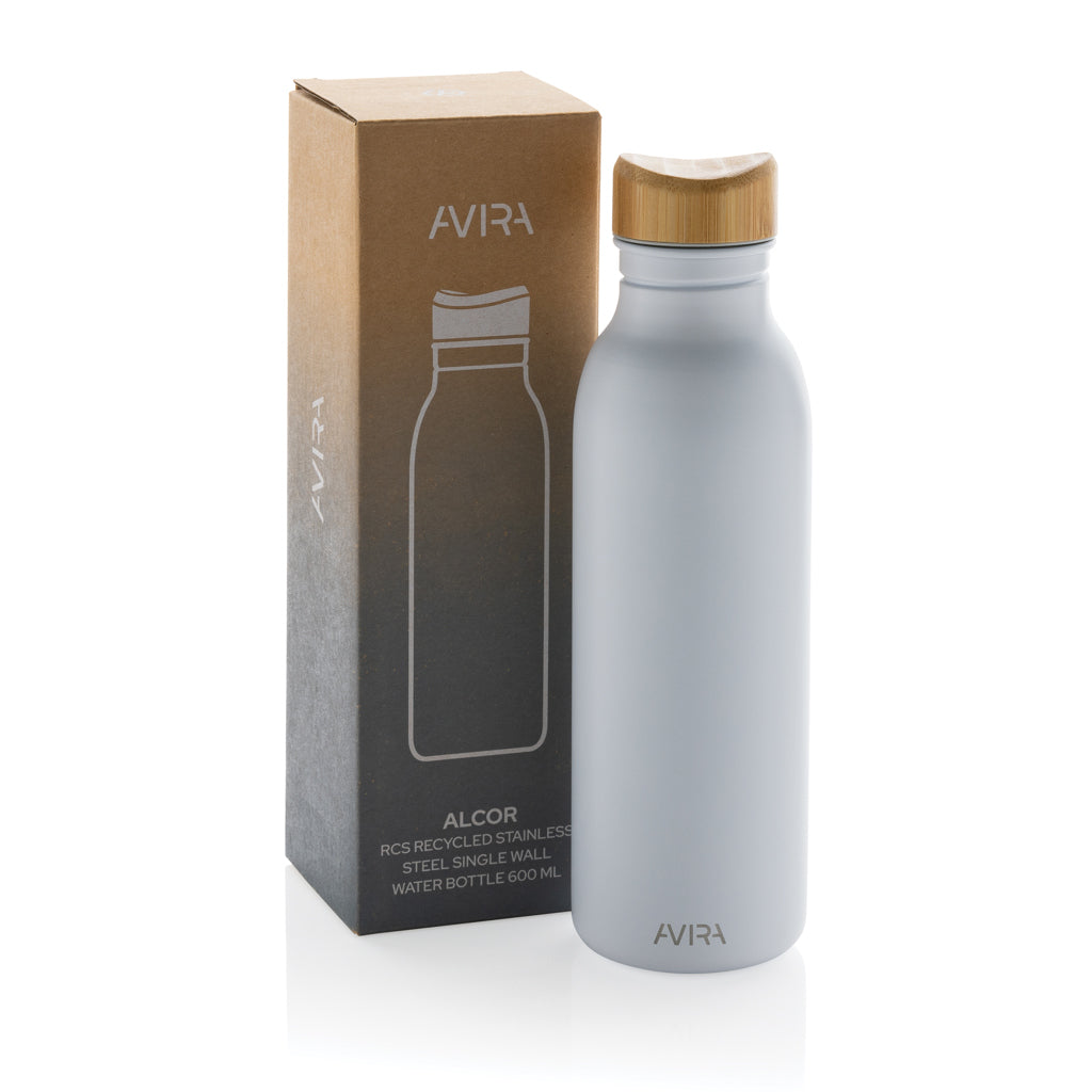 Avira Alcor RCS återvunnet stål vattenflaska 600ml