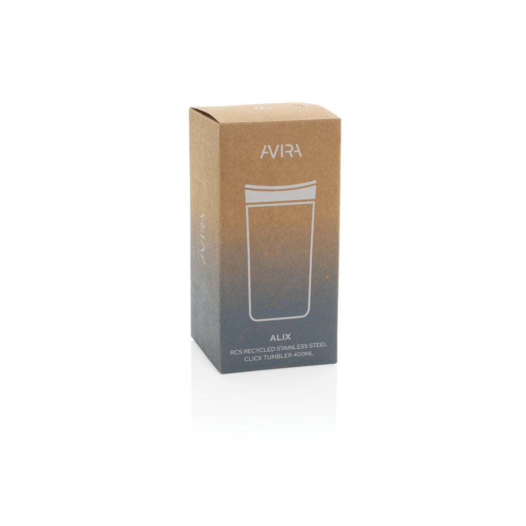 Avira Alix RCS återvunnet stål klickmugg 400ML