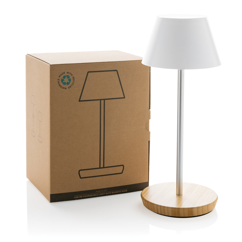 Pure Glow USB uppladdningsbar bordslampa RCS plast
