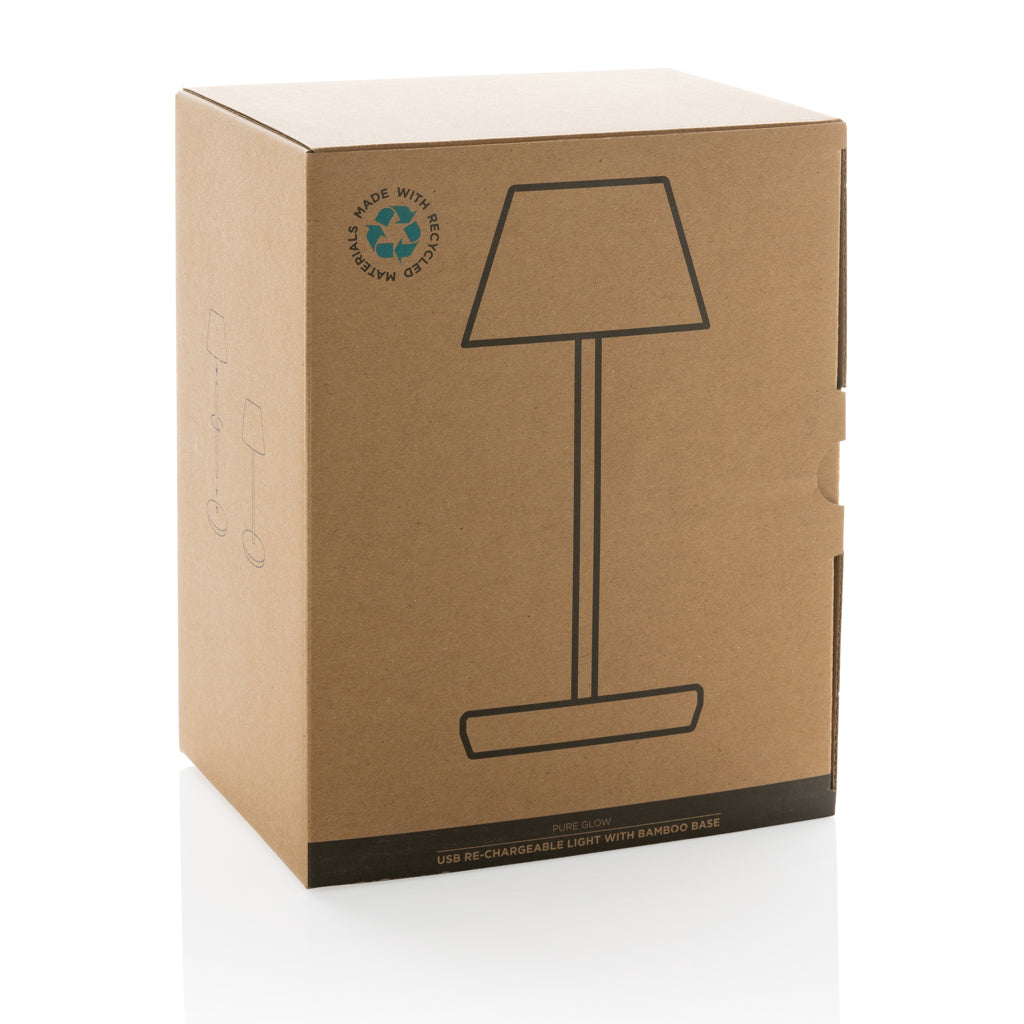 Pure Glow USB uppladdningsbar bordslampa RCS plast