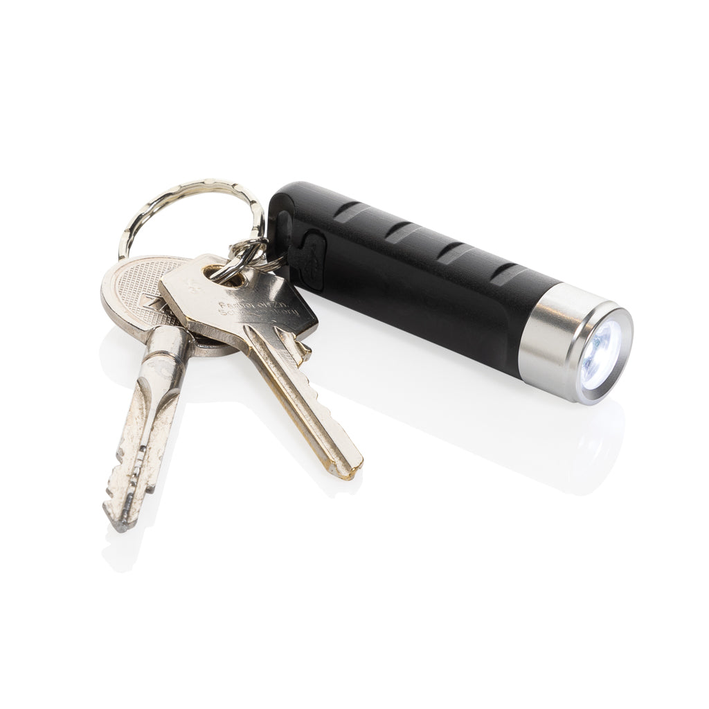 Globix RCS USB-laddningsbar nyckelringslampa