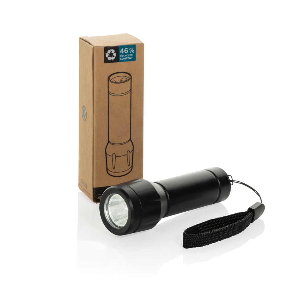Flara RSC återvunnen plast ficklampa med USB-laddning