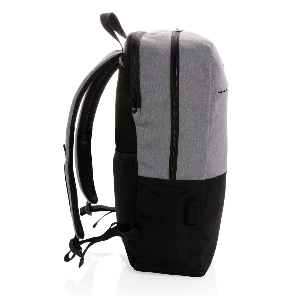 Modern 15.6' USB & RFID laptopryggsäck PVC-fri