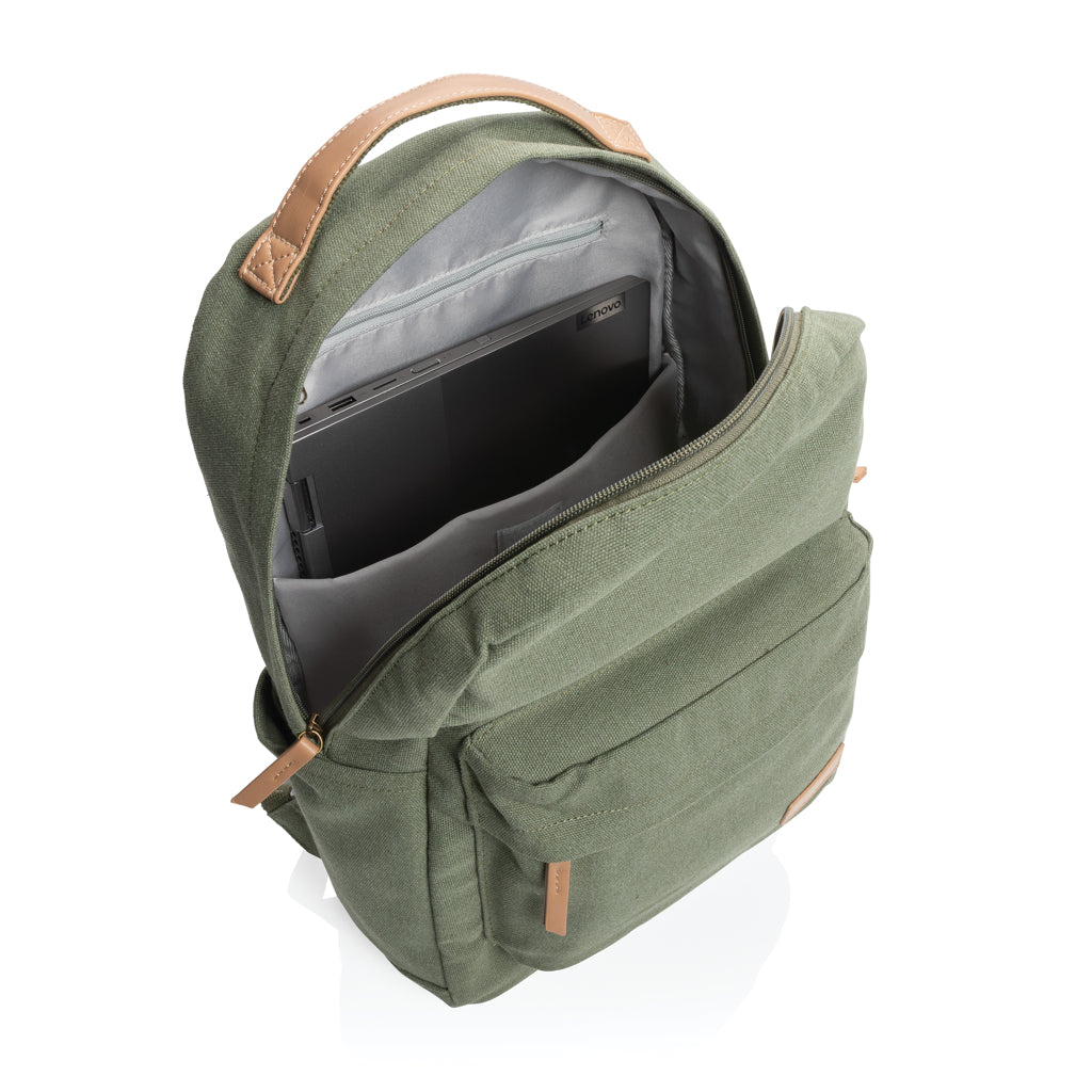 Impact AWARE™ ryggsäck i 16 oz. återvunnen canvas