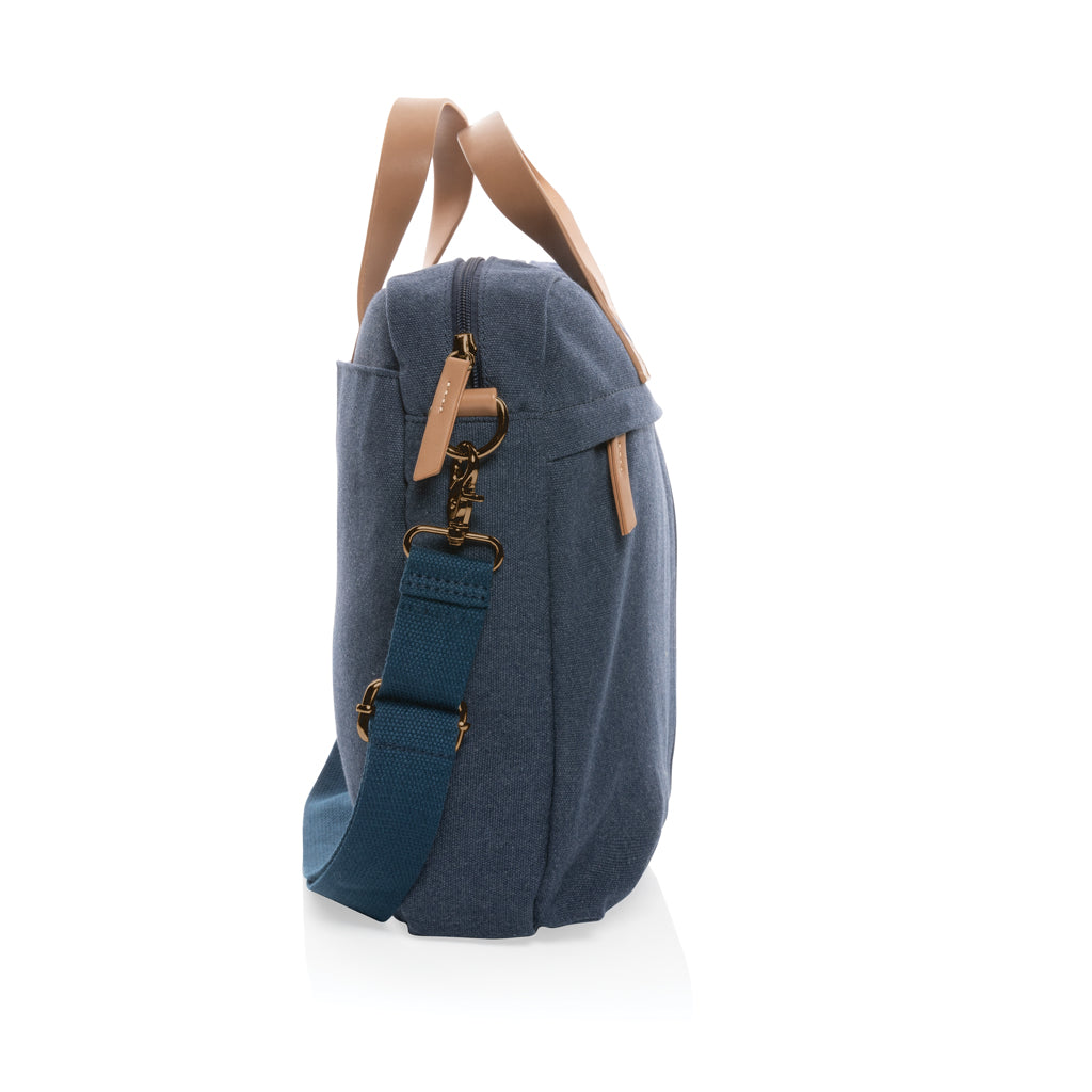 Impact AWARE™ laptopväska i 16 oz. återvunnen canvas