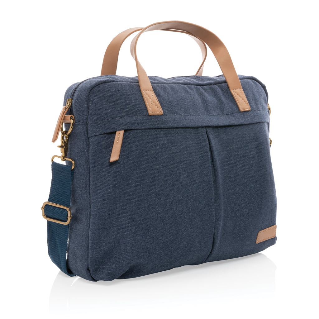Impact AWARE™ laptopväska i 16 oz. återvunnen canvas