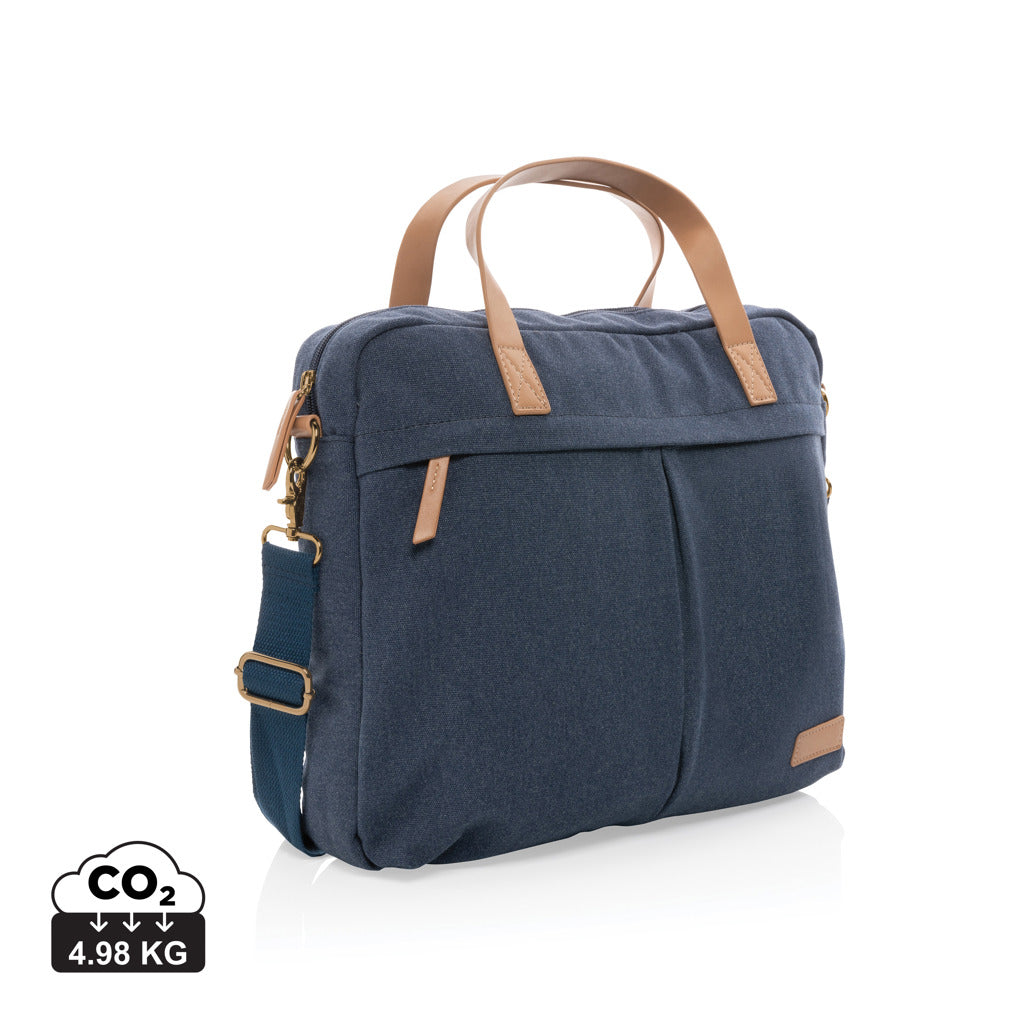 Impact AWARE™ laptopväska i 16 oz. återvunnen canvas