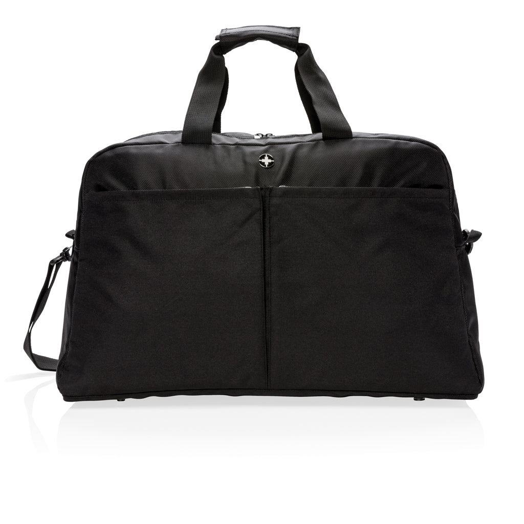 Swiss Peak RFID duffel med resväskeöppning