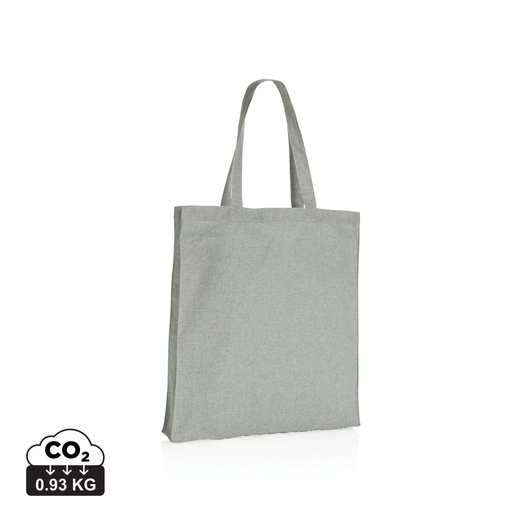 Impact AWARE™ shoppingkasse m. bälg återvunnen bomull 145gsm