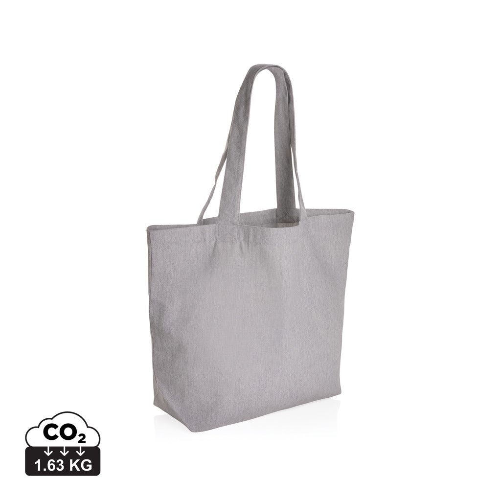 Impact Aware™ shoppingkasse m/ficka 240 gsm ofärgad rcanvas