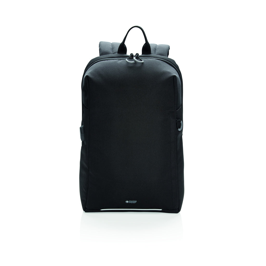 Swiss Peak AWARE™ RFID och USB A laptopryggsäck