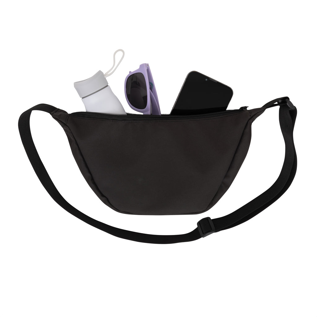 Crescent AWARE™ RPET Halvmåneformad crossbody-väska