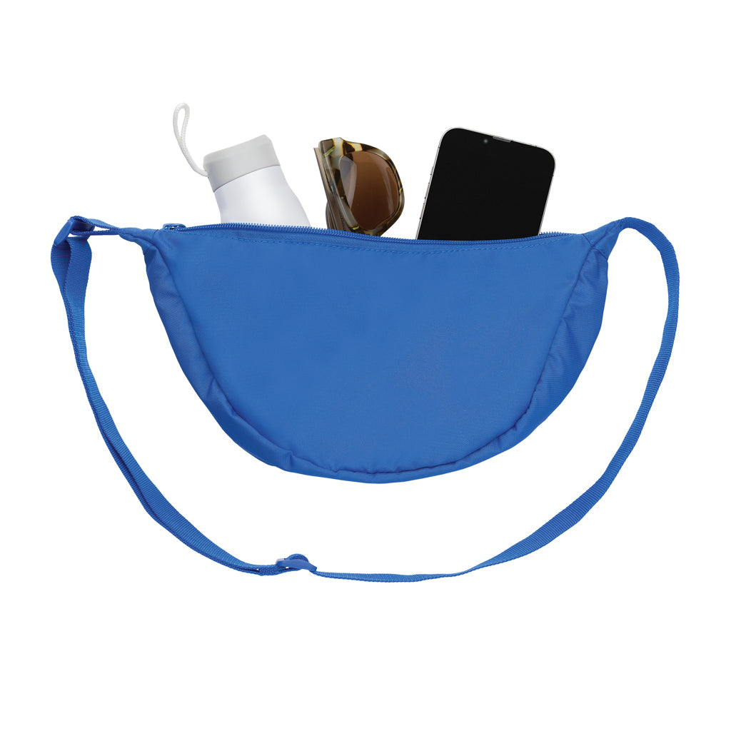 Crescent AWARE™ RPET Halvmåneformad crossbody-väska