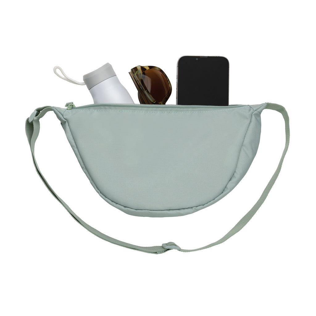 Crescent AWARE™ RPET Halvmåneformad crossbody-väska
