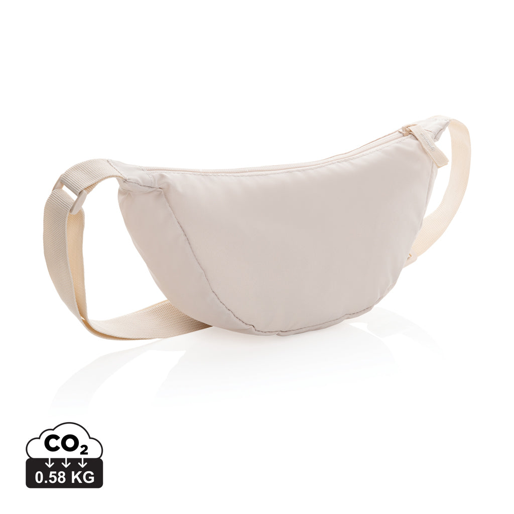Crescent AWARE™ RPET Halvmåneformad crossbody-väska