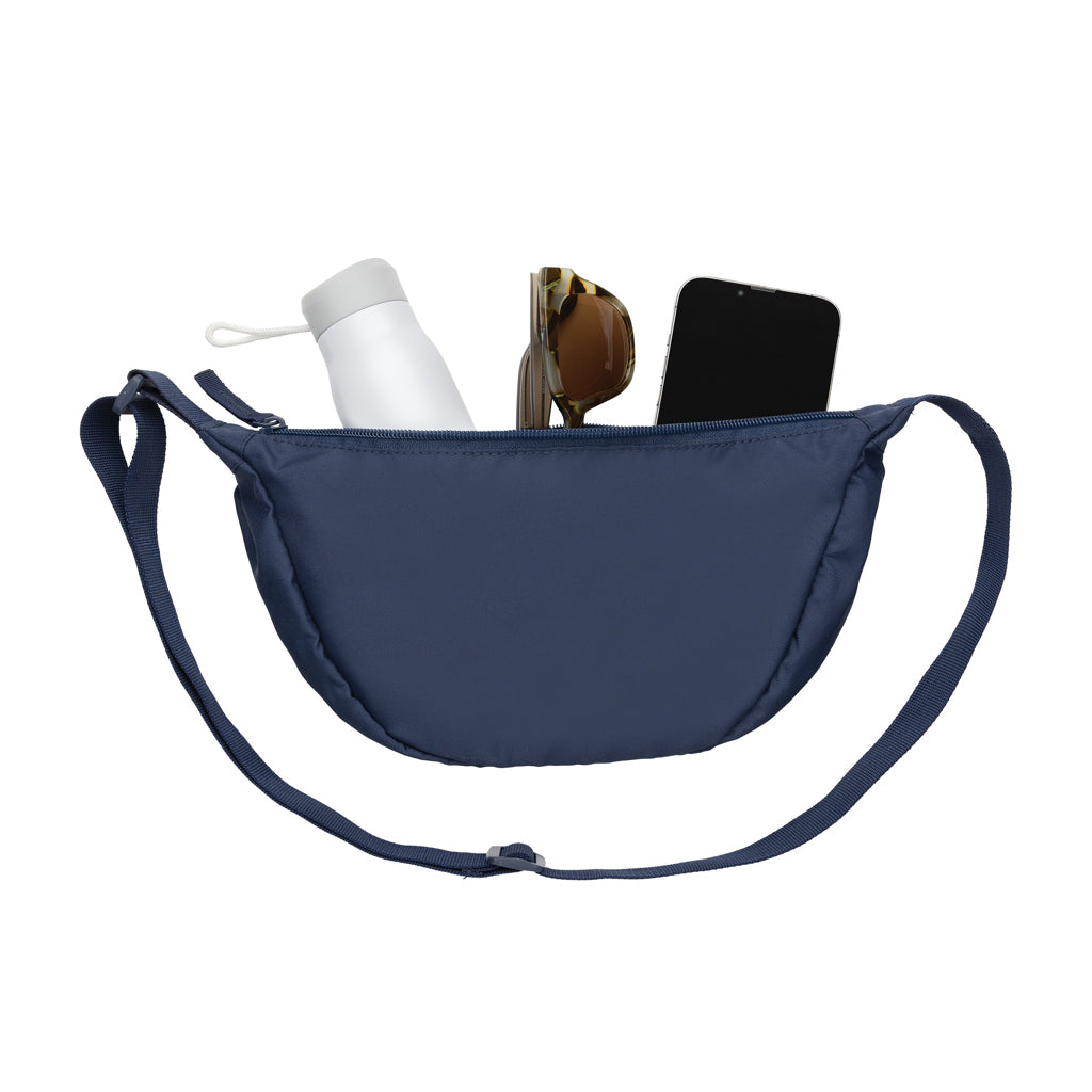 Crescent AWARE™ RPET Halvmåneformad crossbody-väska