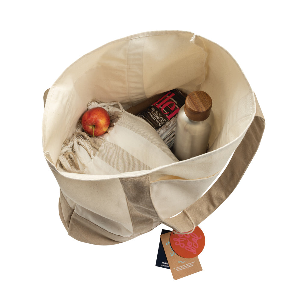SHOP LOCAL AWARE™ återvunnen bomull 350 gsm Toteväska