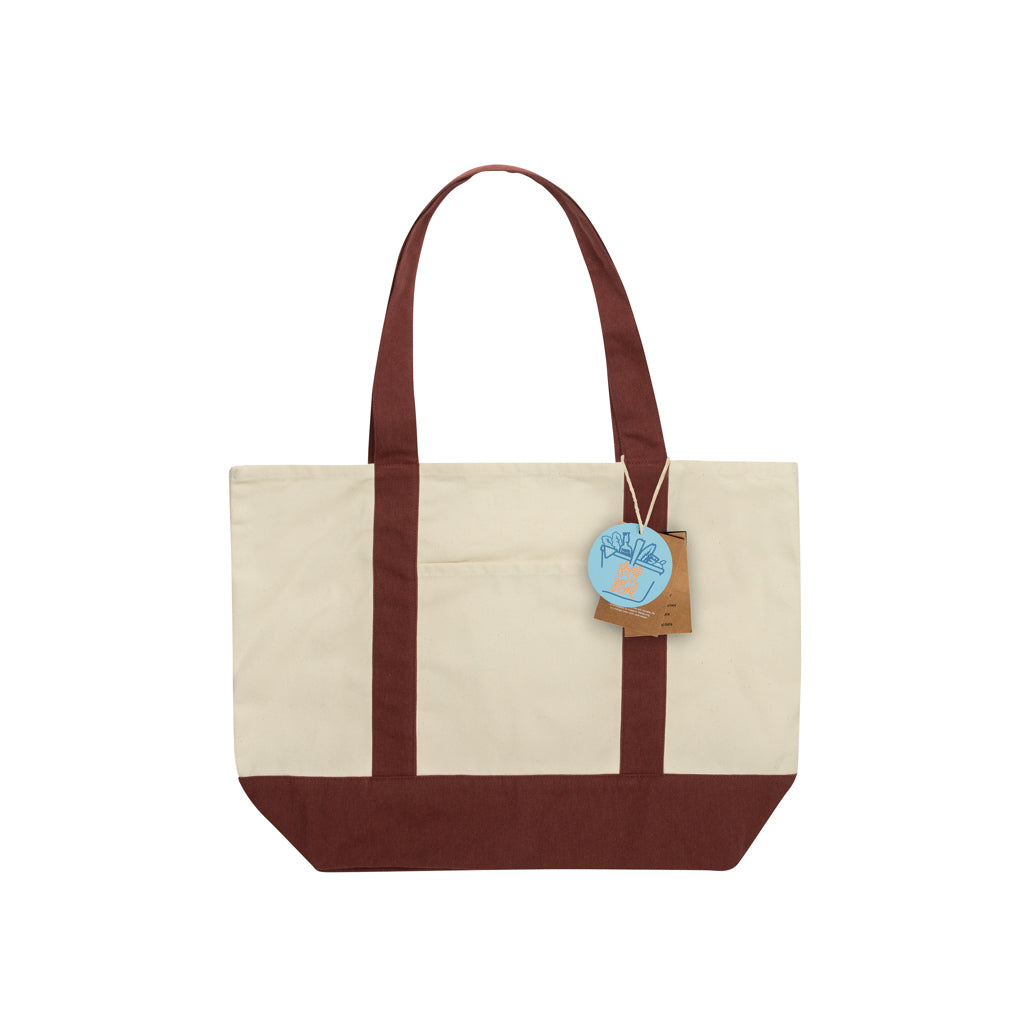 SHOP LOCAL AWARE™ återvunnen bomull 350 gsm Toteväska