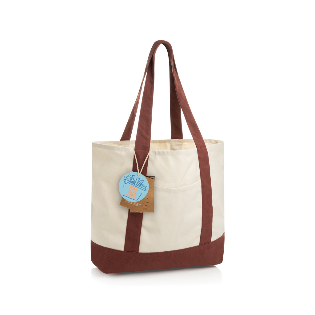 SHOP LOCAL AWARE™ återvunnen bomull 350 gsm Toteväska