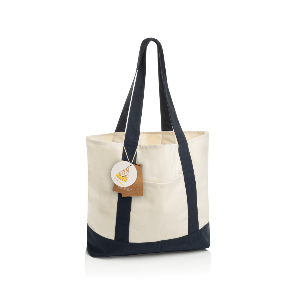 SHOP LOCAL AWARE™ återvunnen bomull 350 gsm Toteväska