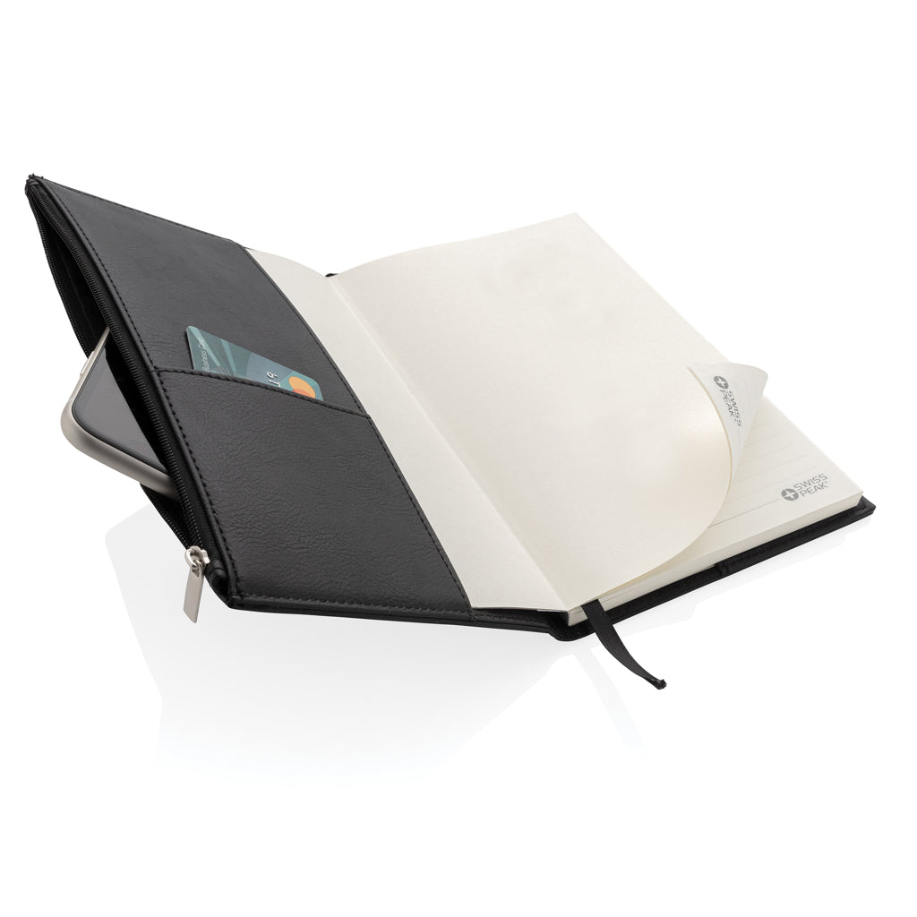 Swiss Peak A5 PU anteckningsbok