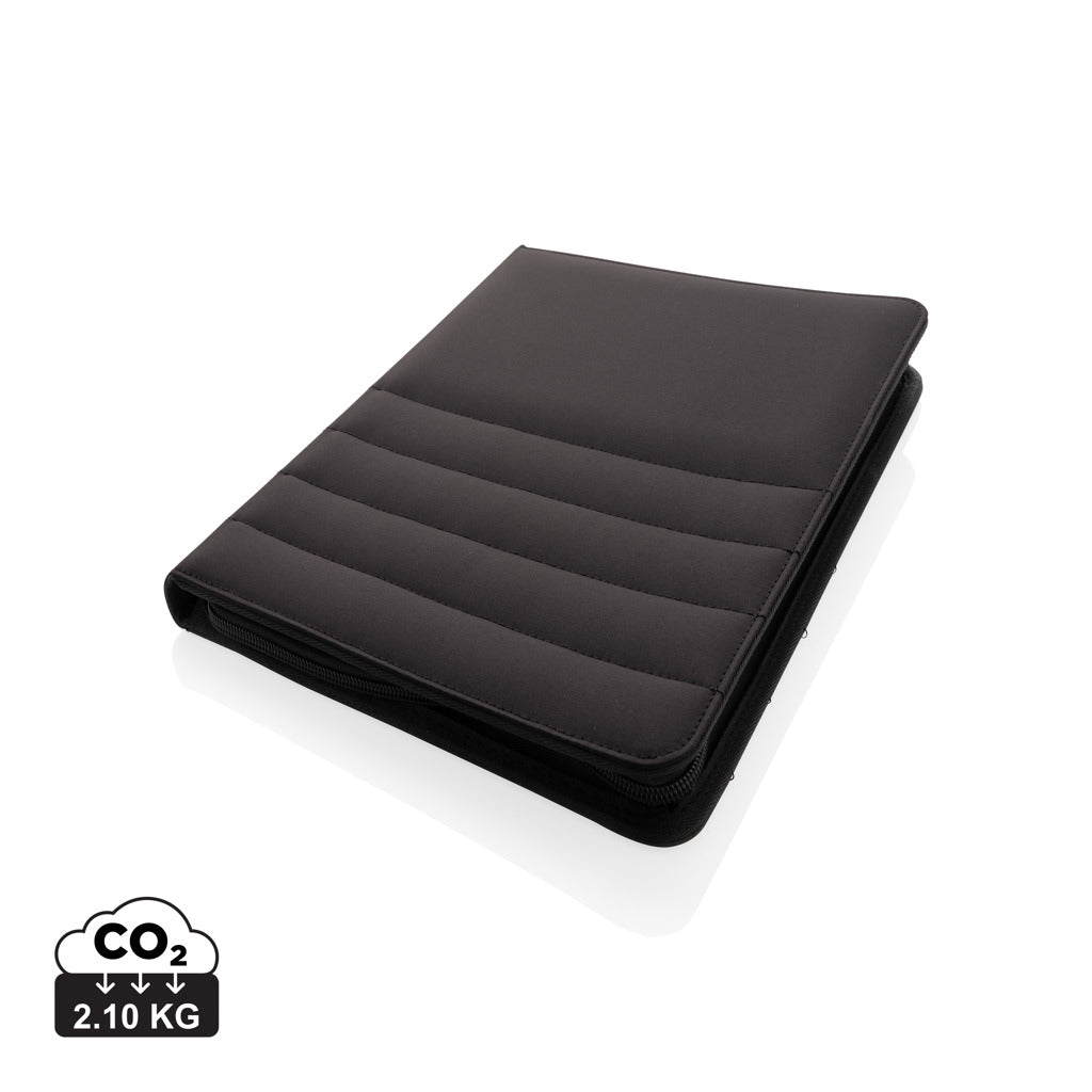 Impact AWARE™ RPET A4 portfolio med dragkedja