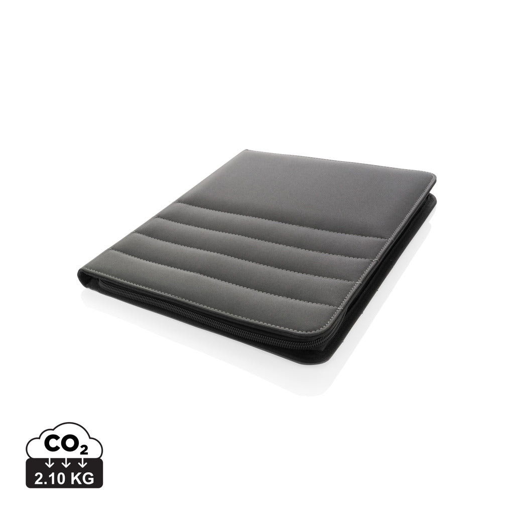 Impact AWARE™ RPET A4 portfolio med dragkedja