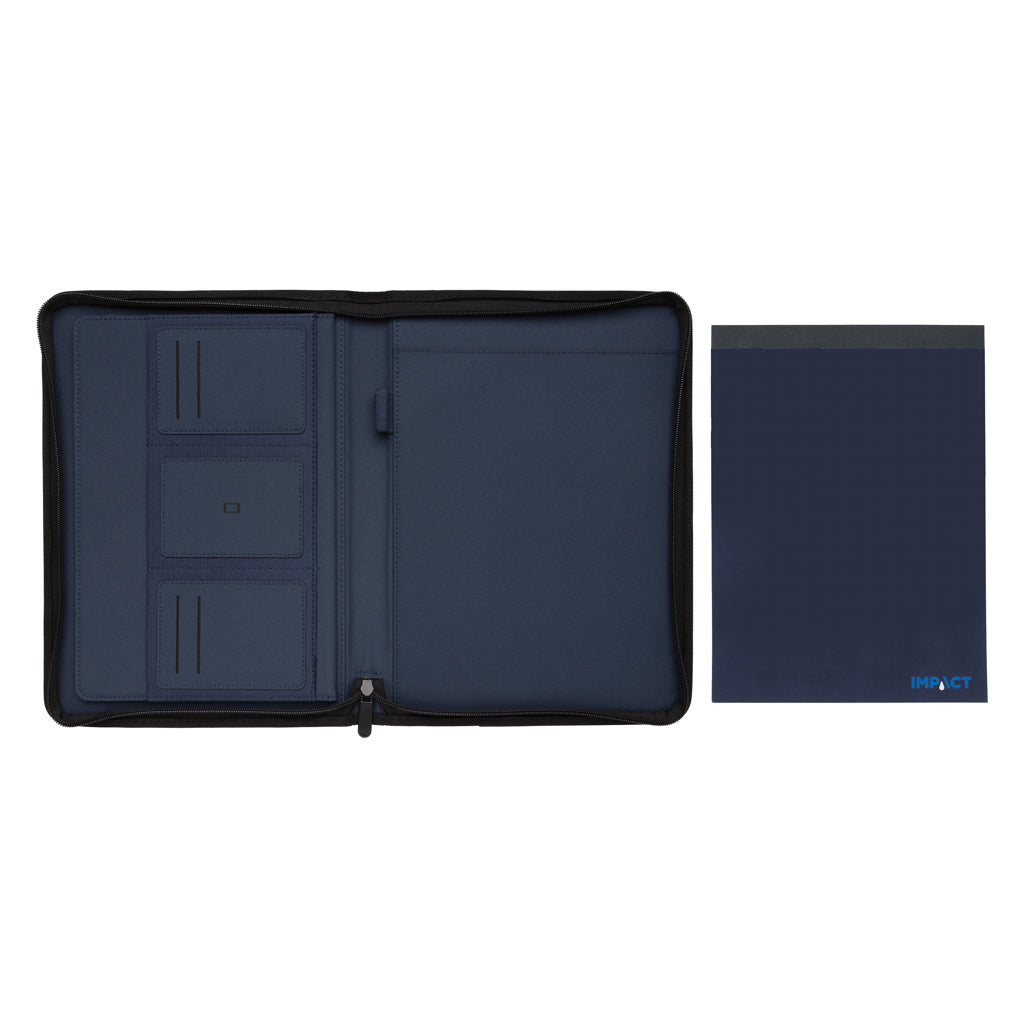 Impact AWARE™ RPET A4 portfolio med dragkedja