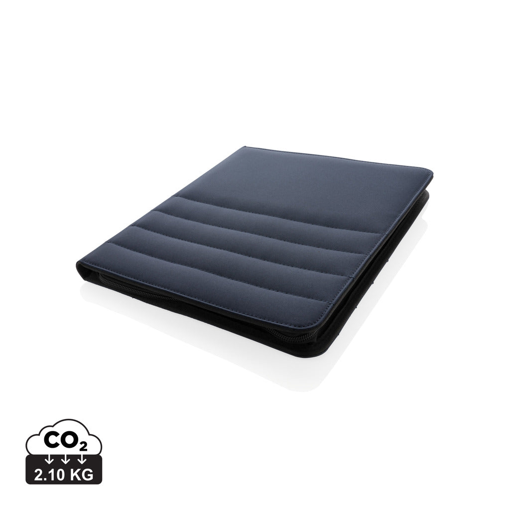 Impact AWARE™ RPET A4 portfolio med dragkedja