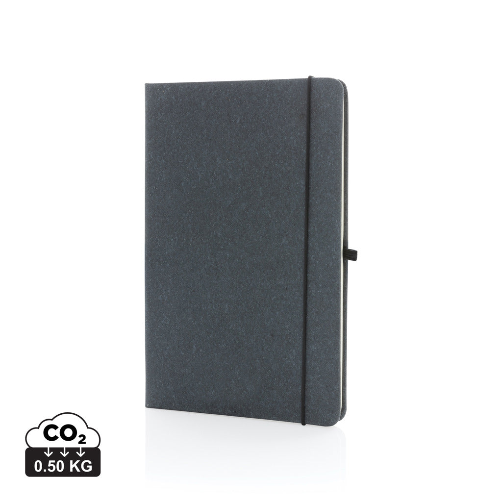 A5 hardcover anteckningsbok i återvunnet läder