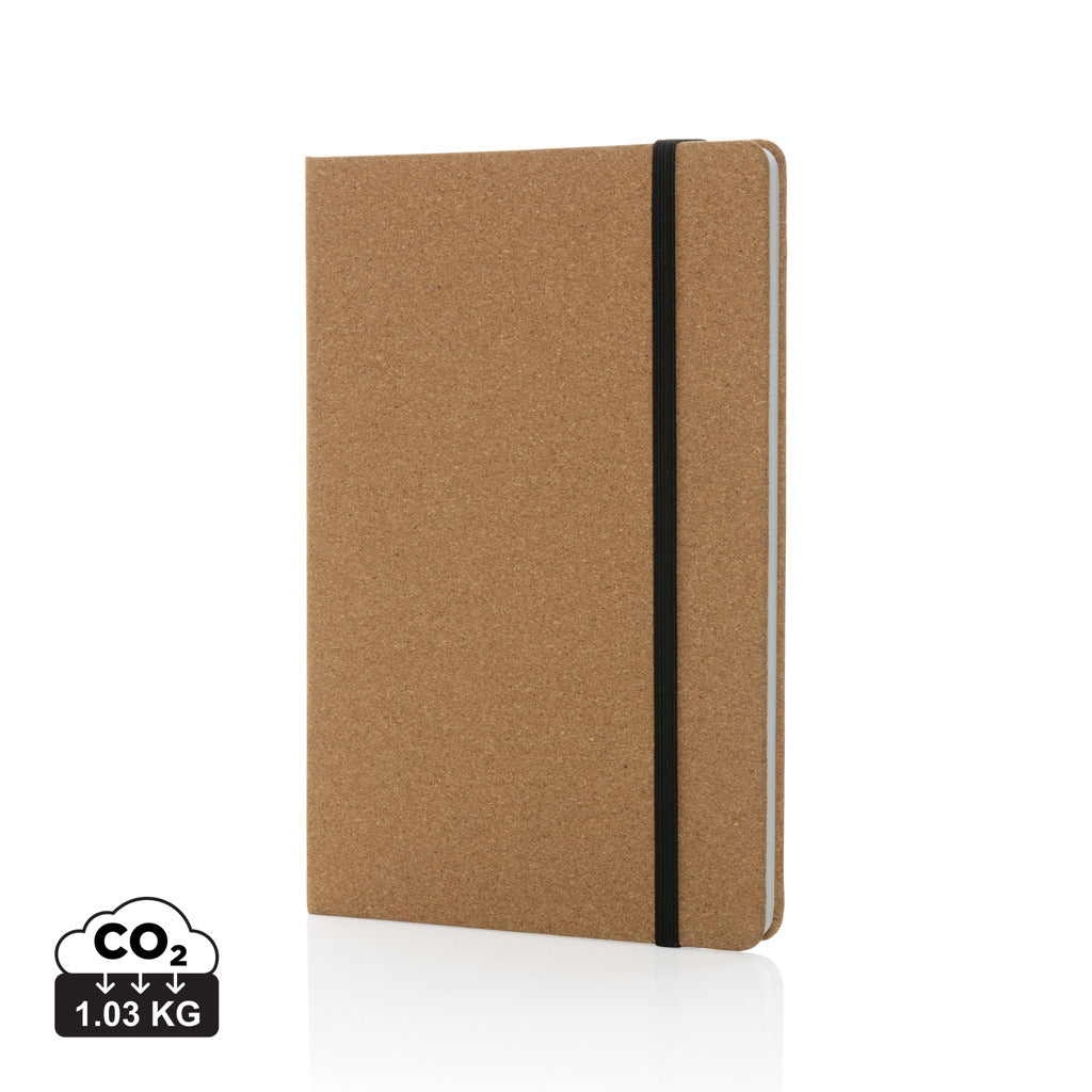 Stoneleaf A5 kork och stenpapper anteckningsbok