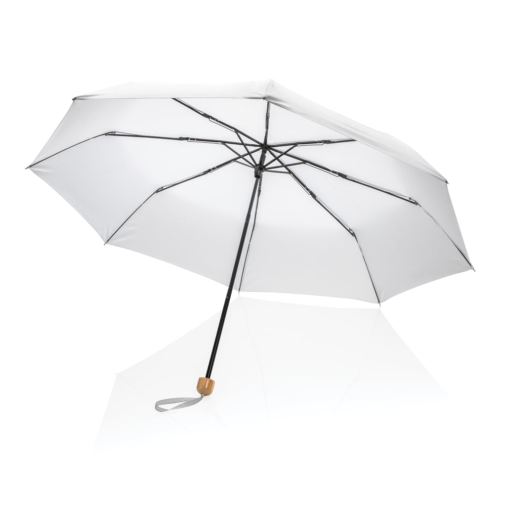 20.5' Impact AWARE™ RPET 190T Pongee paraply  bambu