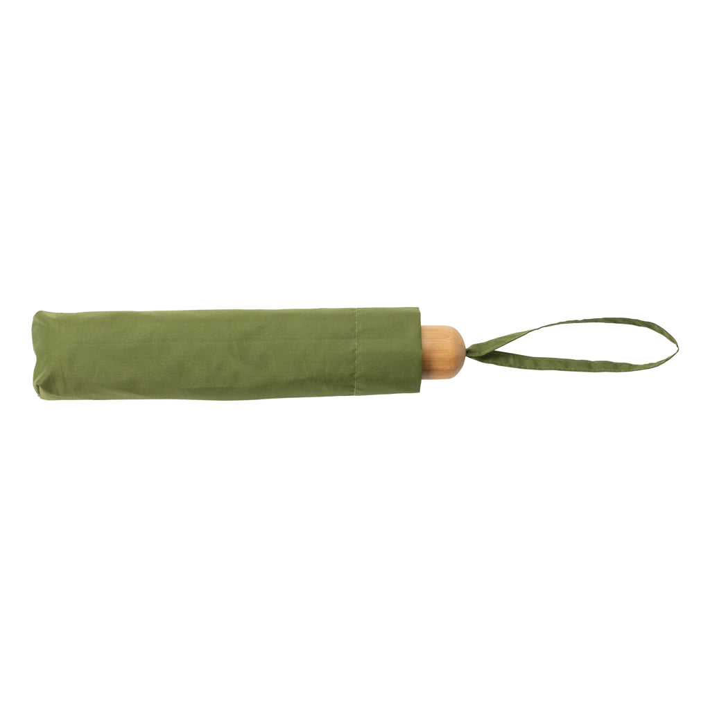 20.5' Impact AWARE™ RPET 190T Pongee paraply  bambu
