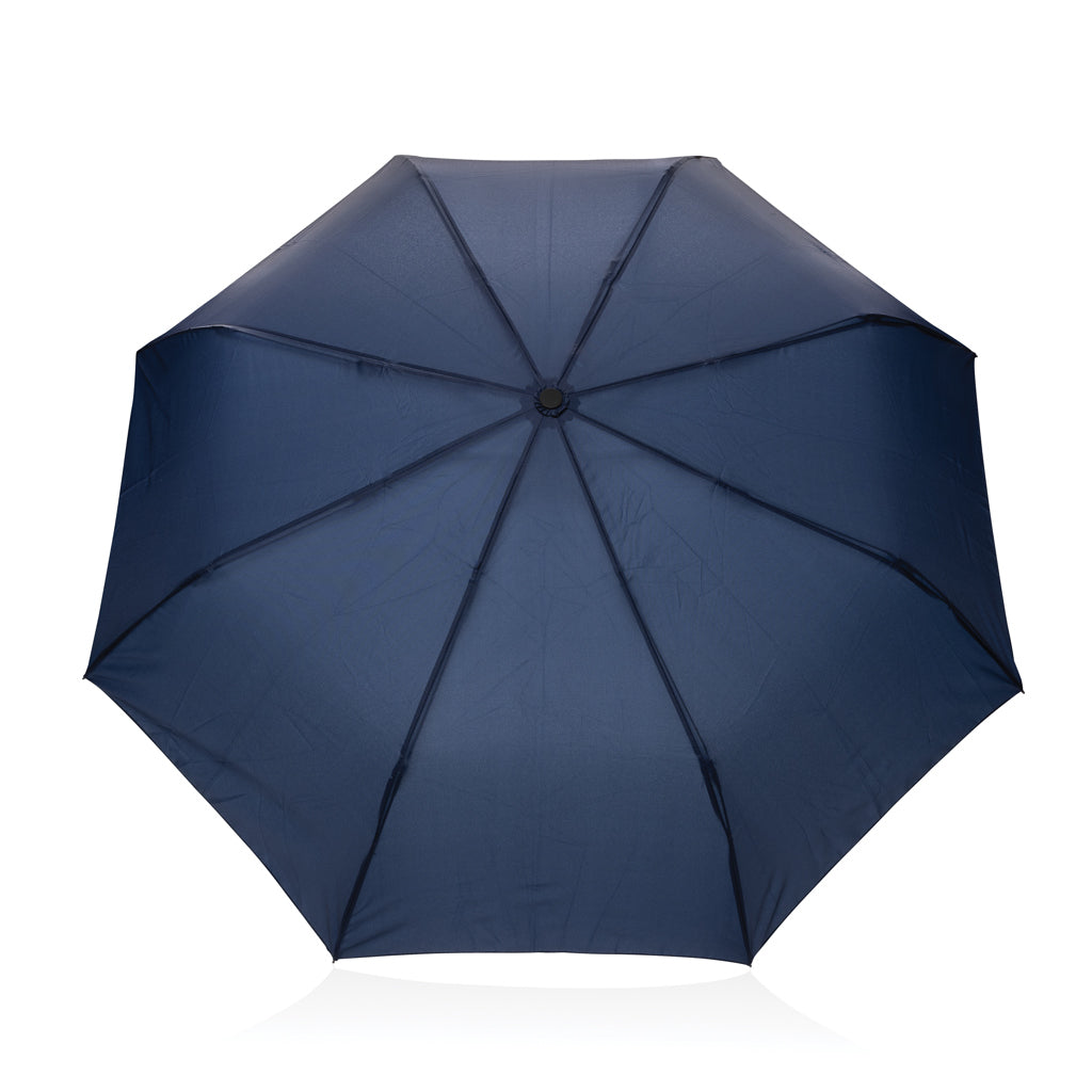 Kaycey 21” AWARE™ RPET Acacia trä mini paraply auto open