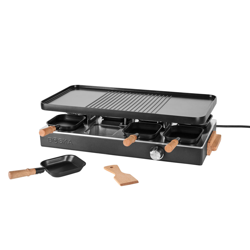 BOSKA Raclette Gourmet Party, 8 pers. (EU typ F)