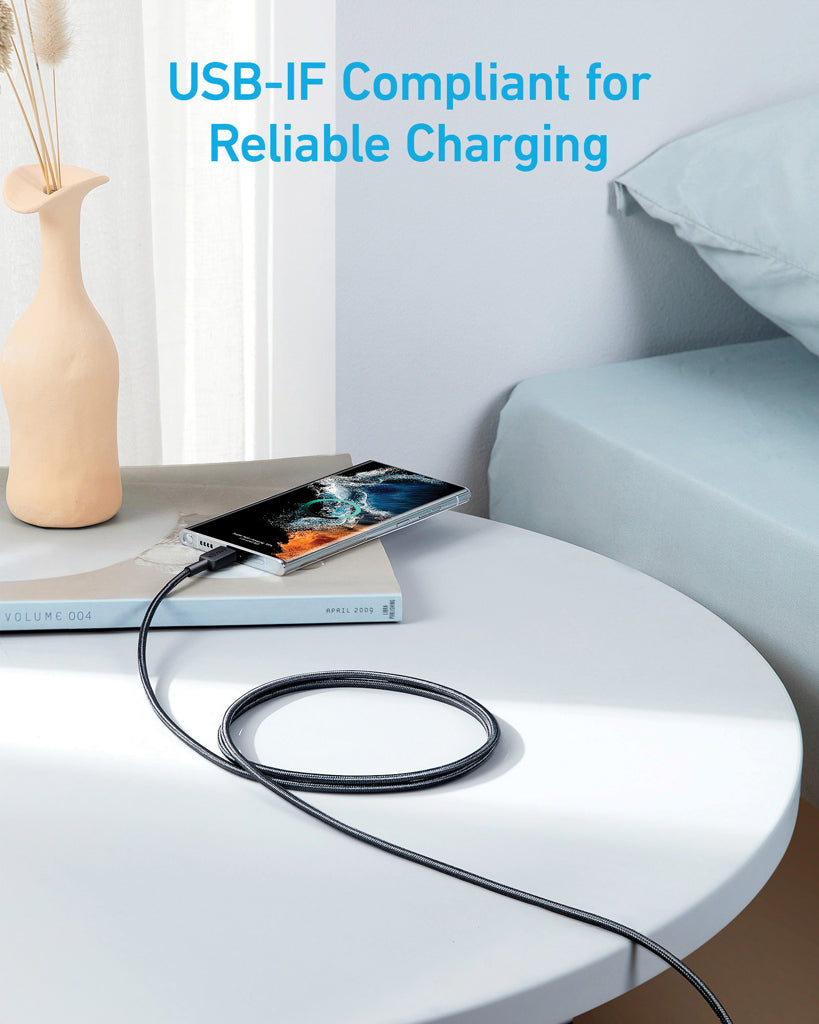 Anker USB-C till USB-C kabel 1.8 meter 60W