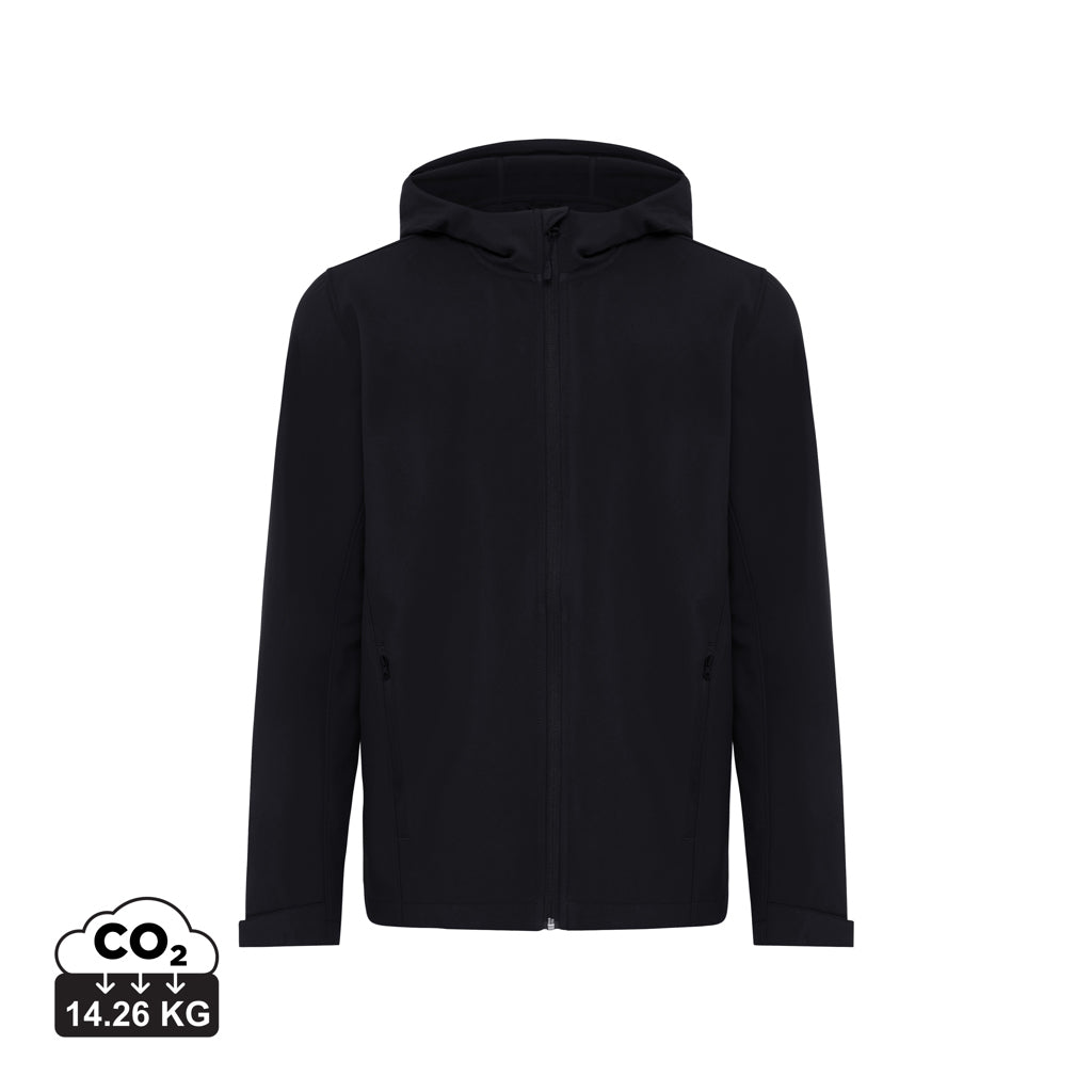 IQONIQ Makalu softshell herrjacka i återvunnen polyester