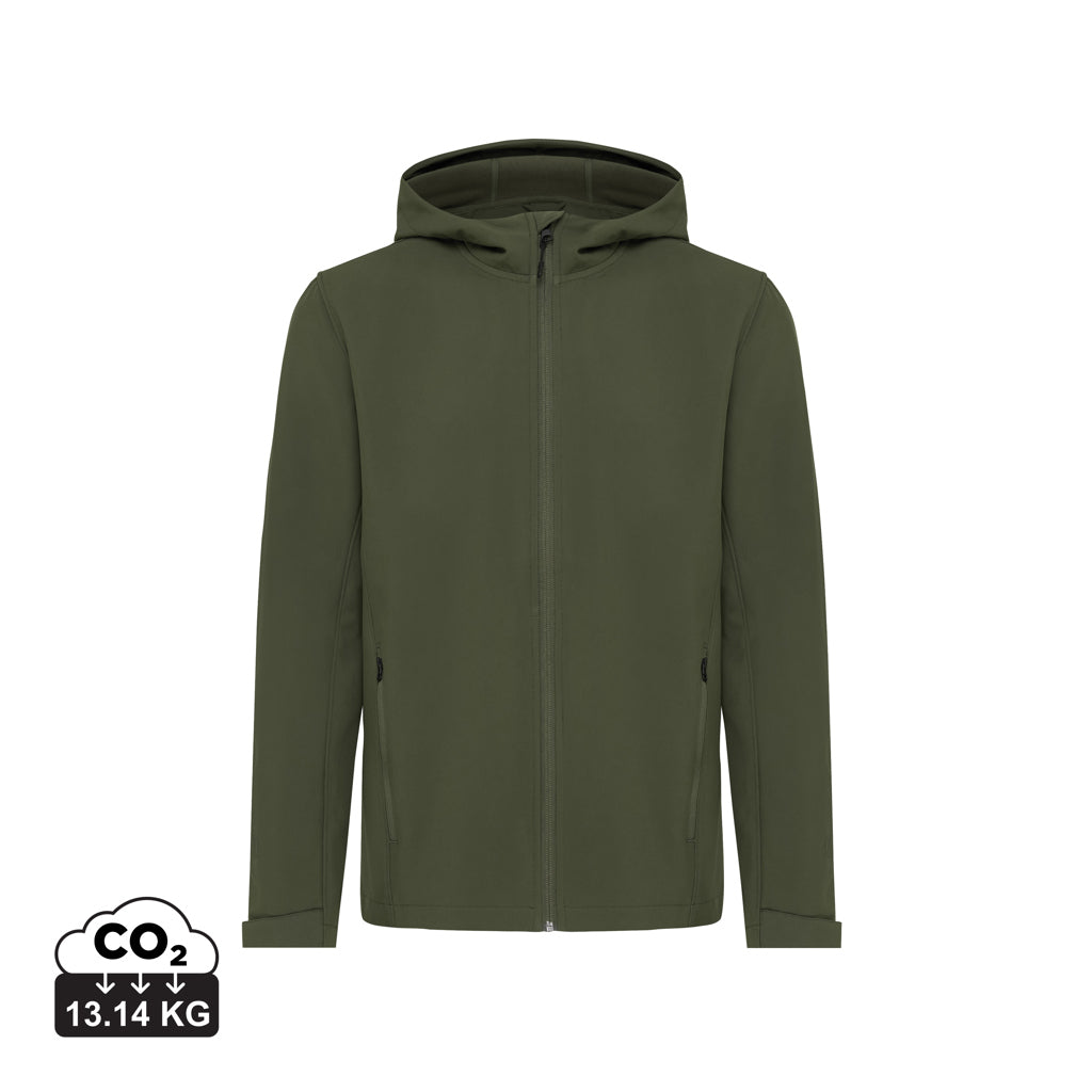 IQONIQ Makalu softshell herrjacka i återvunnen polyester