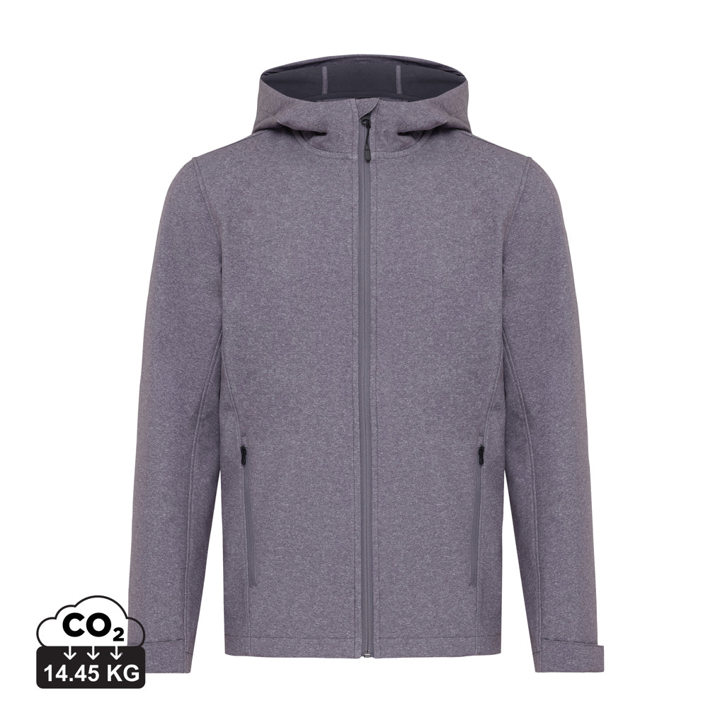 IQONIQ Makalu softshell herrjacka i återvunnen polyester