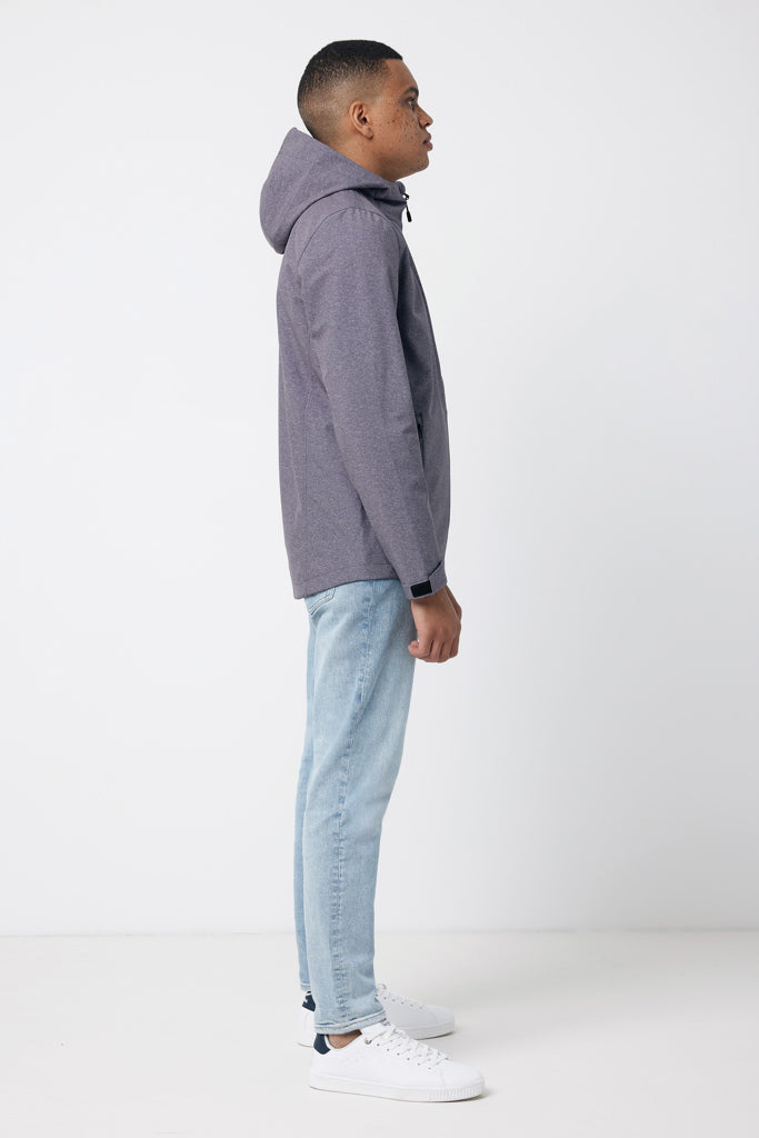 IQONIQ Makalu soft shell herrjacka i återvunnen polyester