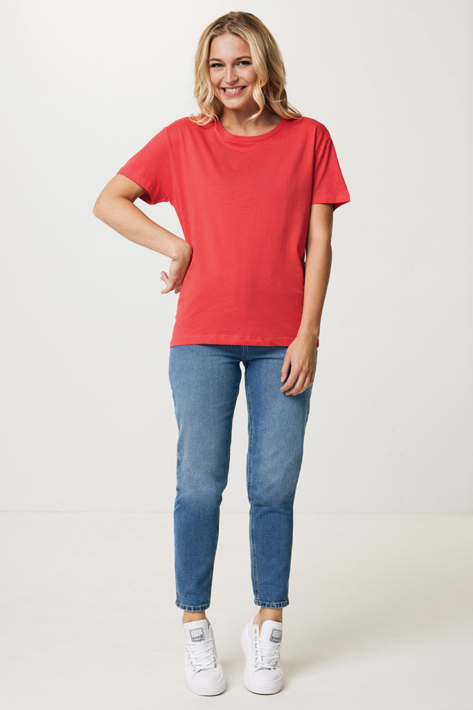 IQONIQ Yala t-shirt dam i återvunnen bomull - Vibrant Colors