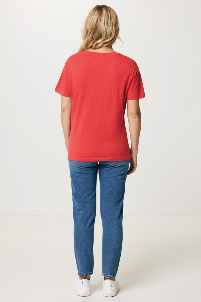IQONIQ Yala t-shirt dam i återvunnen bomull - Vibrant Colors